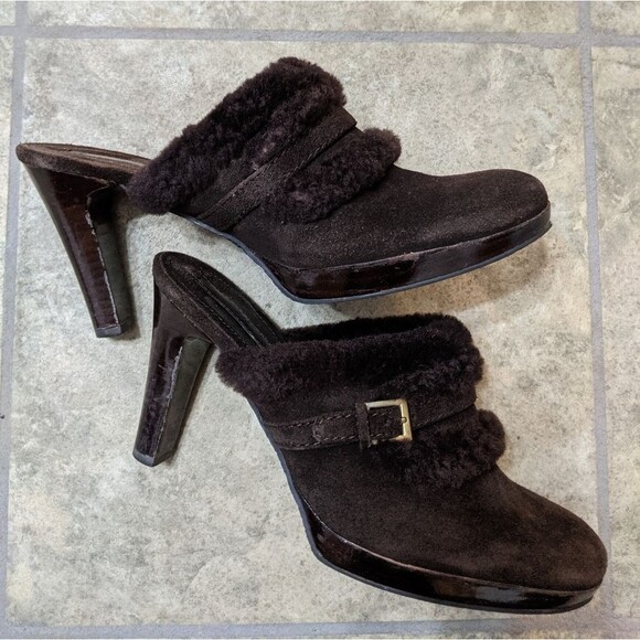 ENZO ANGIOLINI Eastercero Brown Suede Fur
Mules 7 - Picture 2 of 12